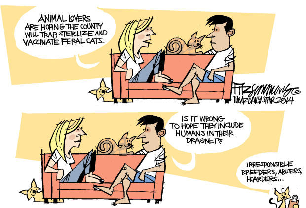 Daily Fitz Cartoon: Animals